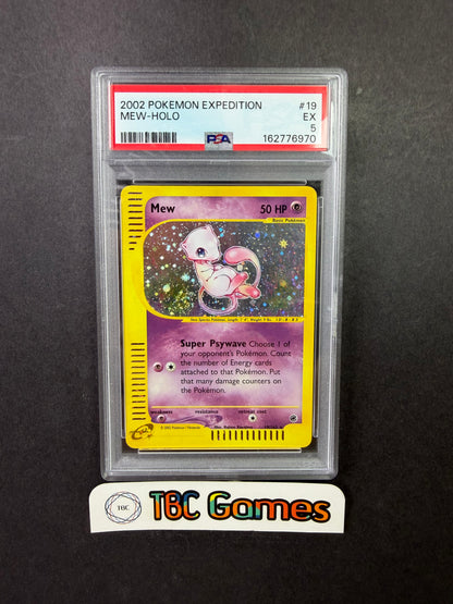Mew Expedition Holo w/ SWIRL #19 PSA 5