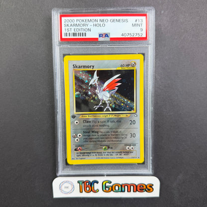 Skarmory Neo Genesis 1st Edition Holo #13 PSA 9