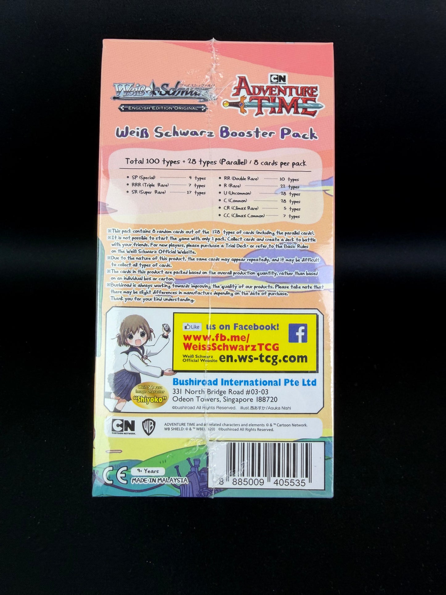 weiss schwarz adventure time booster box (English) Relive your favourite memories of Finn the Human and Jake the Dogs adventures in the Land of Ooo Adventure Time Weiss Schwarz Booster