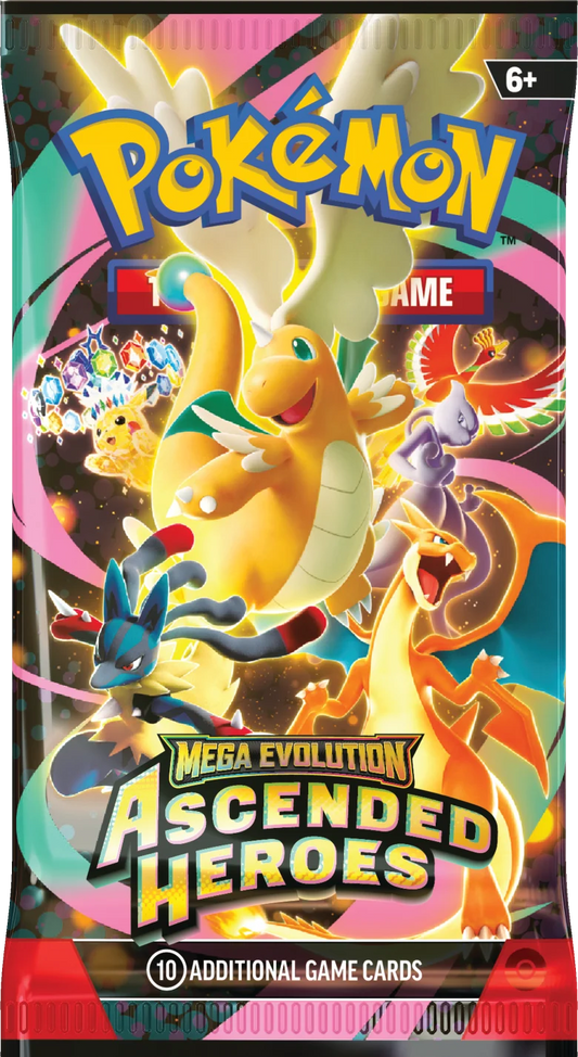 Pokemon TCG: Mega Evolution - Ascended Heroes Booster Pack