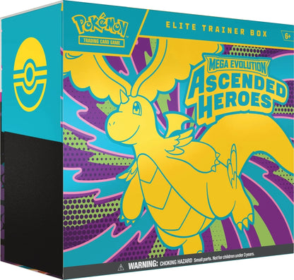 Pokemon TCG: Mega Evolution - Ascended Heroes Elite Trainer Box