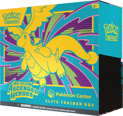 Pokemon TCG: Mega Evolution - Ascended Heroes Pokemon Center Elite Trainer Box