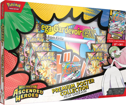 Pokemon TCG: Mega Evolution - Ascended Heroes Premium Poster Collection (Mega Gardevoir)