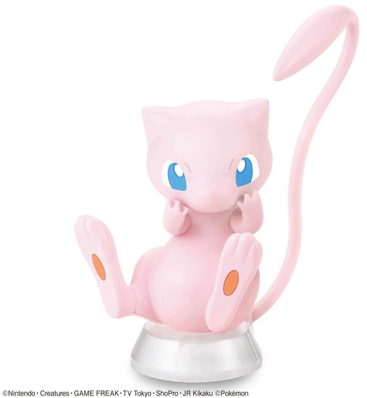 Bandai Pokemon Mew Quick Model Kit Action Figure