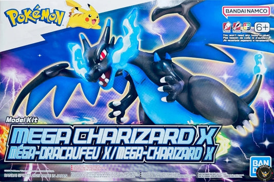 Bandai Pokemon Mega Charizard X Model Kit Action Figure