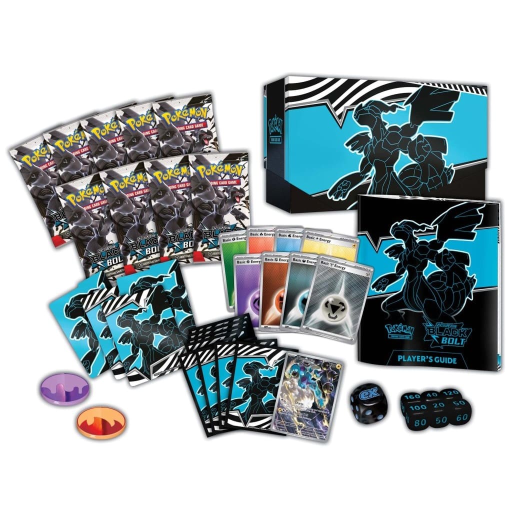 Pokemon TCG: Scarlet & Violet - Black Bolt Elite Trainer Box