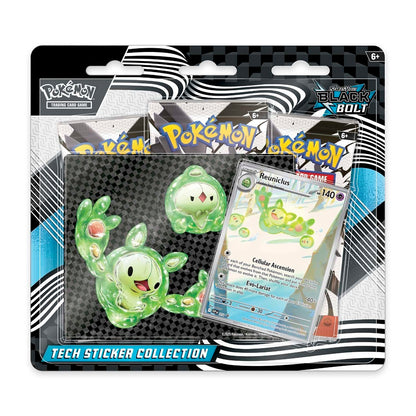 Pokemon TCG: Scarlet & Violet - Black Bolt Tech Sticker Blister (Reuniclus)