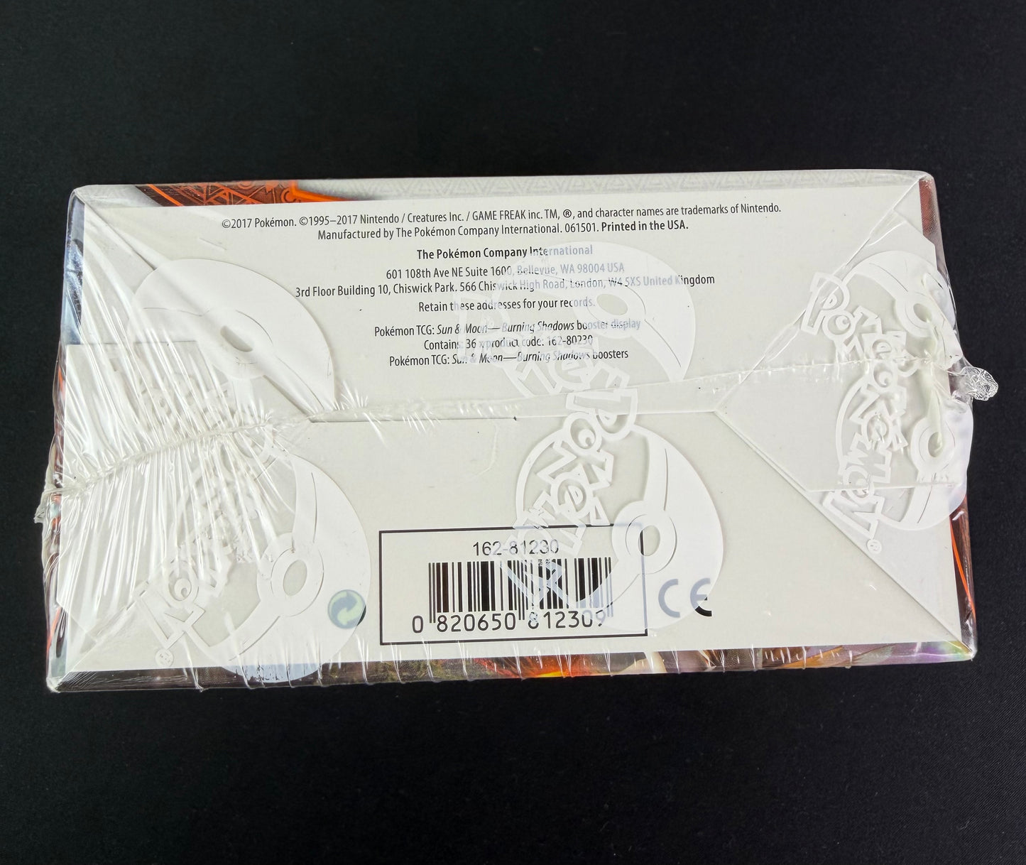 Pokemon TCG: Sun & Moon - Burning Shadows Booster Box