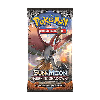 Pokemon TCG: Sun & Moon - Burning Shadows Booster Pack TBC Games Pokemon TCG: Sun & Moon - Burning Shadows Booster Pack TBC Games