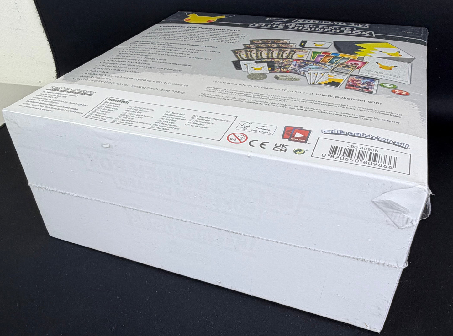 Pokemon TCG: Sword & Shield - Celebrations Pokemon Center Elite Trainer Box