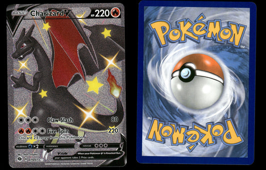 [NM] Charizard V Champion's Path #079 Shiny