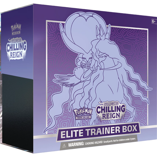 Pokemon TCG: Sword & Shield - Chilling Reign Elite Trainer Box (Shadow Rider Calyrex)