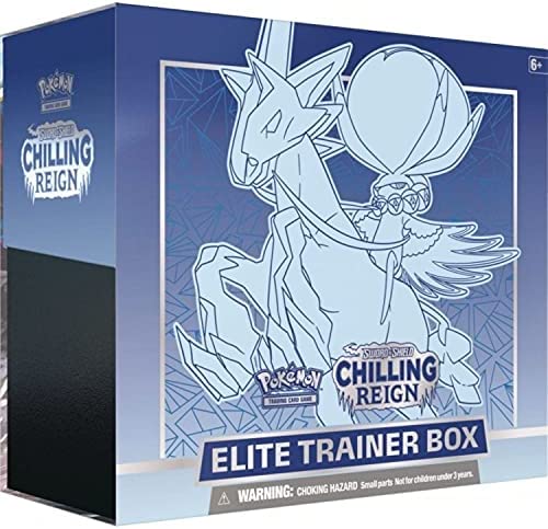 Pokemon TCG: Sword & Shield - Chilling Reign Elite Trainer Box (Ice Rider Calyrex)