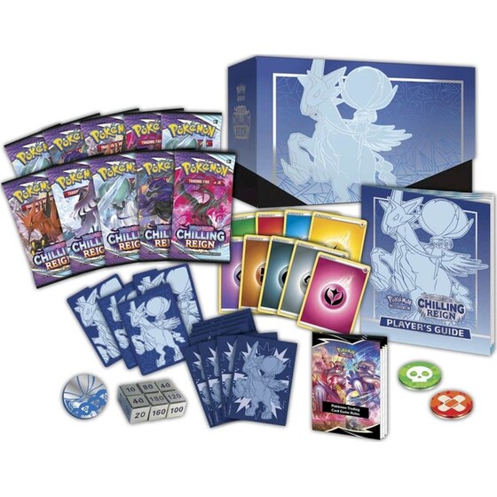 Pokemon TCG: Sword & Shield - Chilling Reign Pokemon Center Elite Trainer Box (Ice Rider Calyrex)