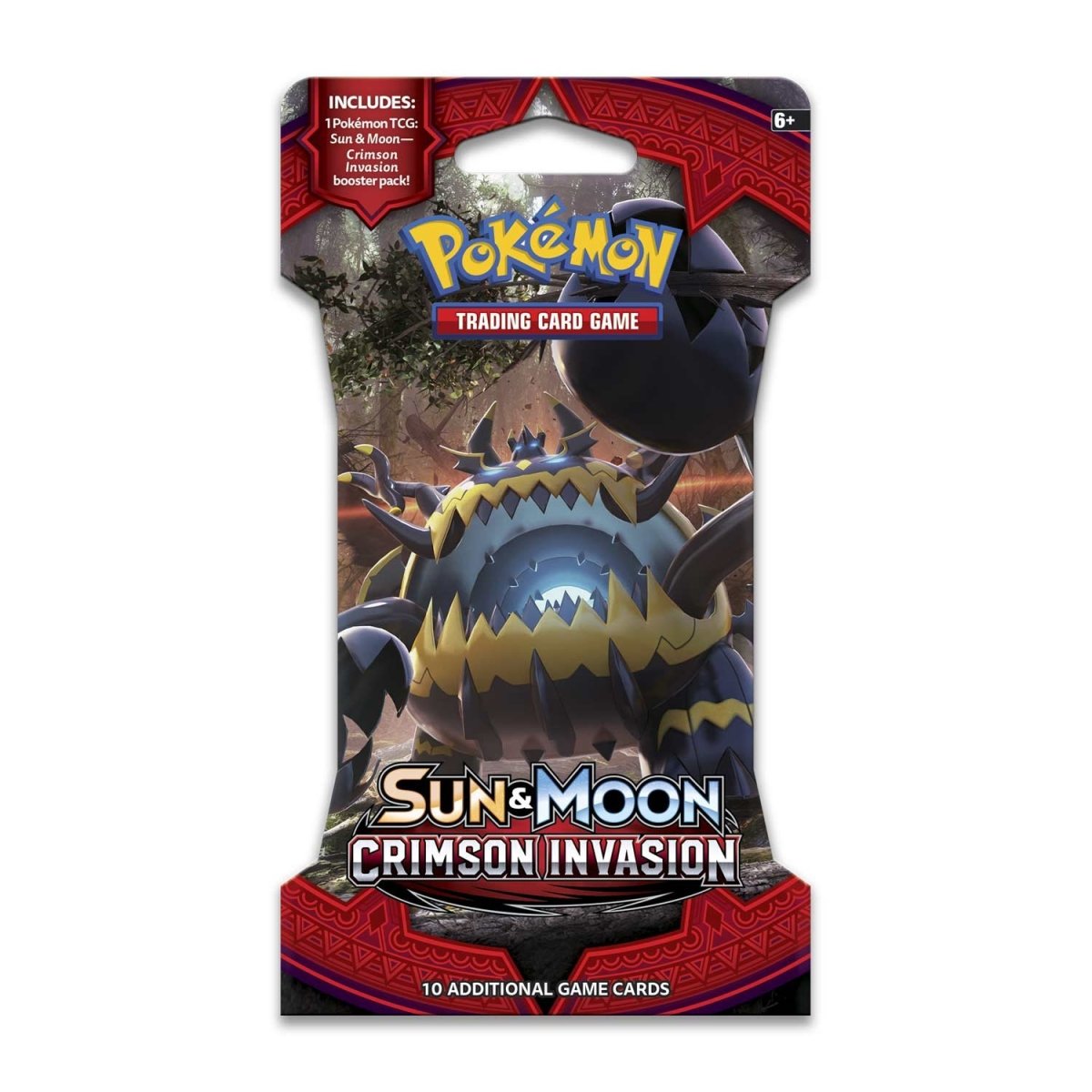 Pokemon TCG: Sun & Moon - Crimson Invasion Sleeved Booster Pack TBC Games Pokemon TCG: Sun & Moon - Crimson Invasion Sleeved Booster Pack TBC Games