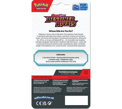 Pokemon TCG: Scarlet & Violet - Destined Rivals 1 Pack Blister (Eevee)