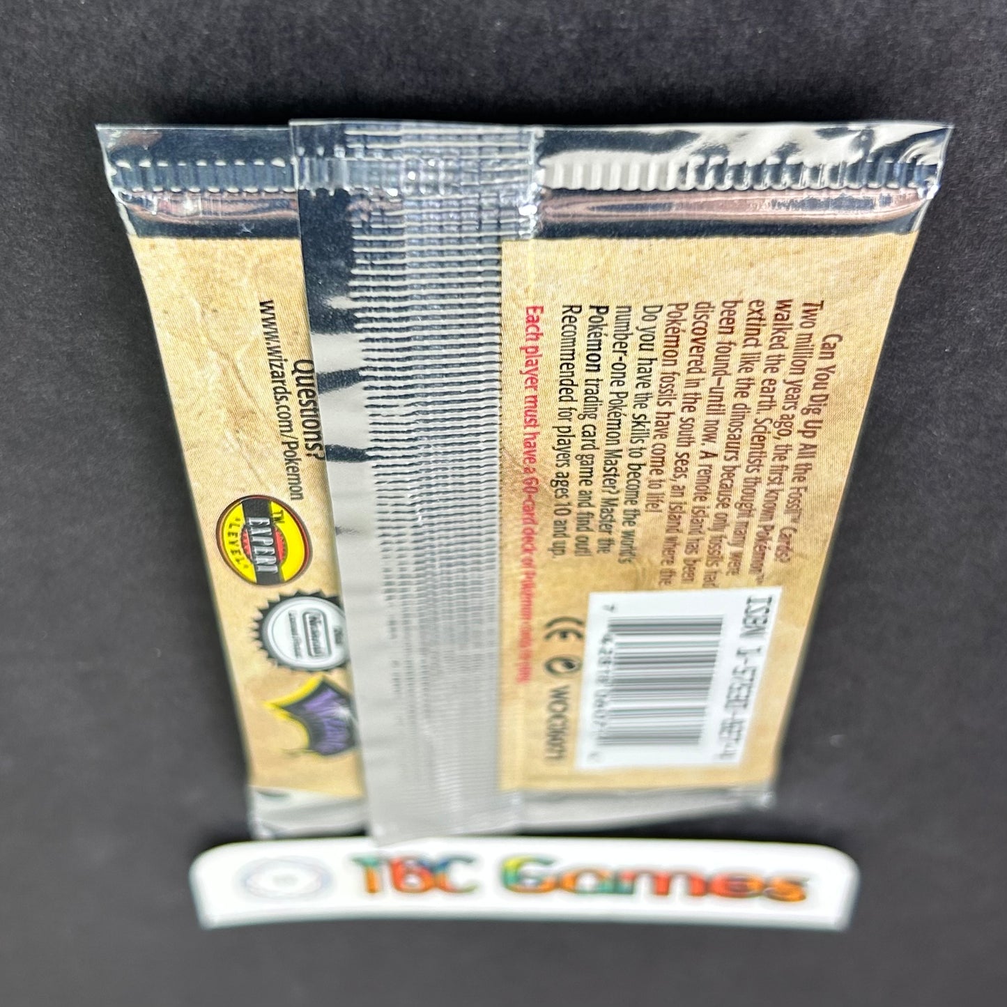 Pokemon TCG: Fossil Unlimited Booster Pack (Lapras)