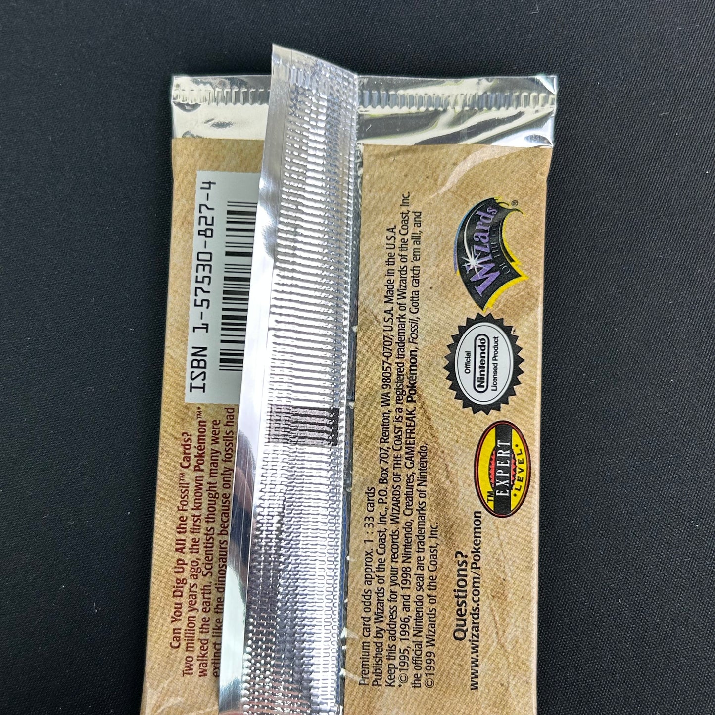 Pokemon TCG: Fossil Unlimited Booster Pack (Lapras)