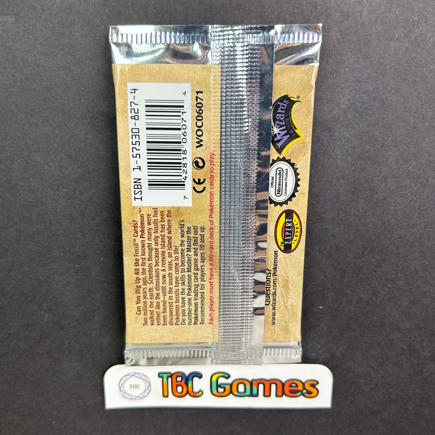 Pokemon TCG: Fossil Unlimited Booster Pack (Lapras)