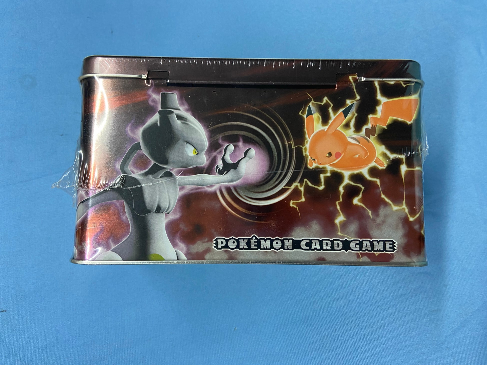 Pokemon TCG: Pikachu & Mewtwo Gold Star Gift Box Tin Japanese TBC Games Pokemon TCG: Pikachu & Mewtwo Gold Star Gift Box Tin Japanese TBC Games