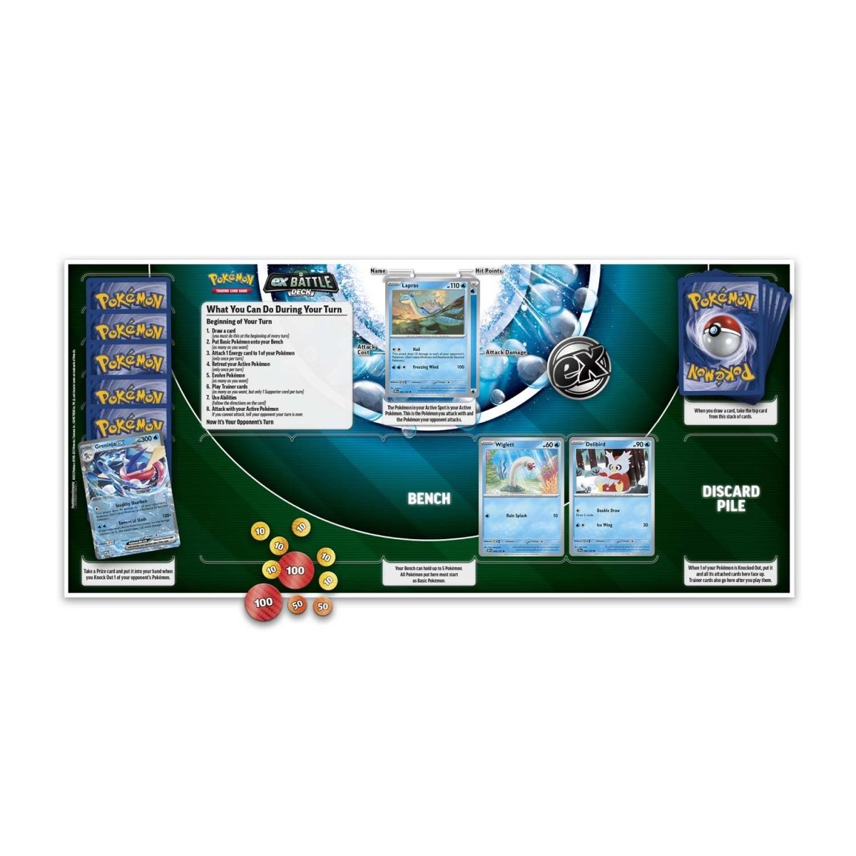 Pokemon TCG: Greninja ex Battle Theme Deck