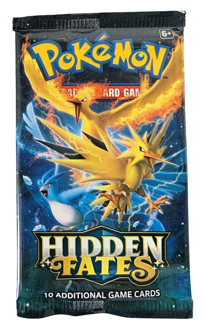 Pokemon TCG: Sun & Moon - Hidden Fates Booster Pack TBC Games Pokemon TCG: Sun & Moon - Hidden Fates Booster Pack TBC Games