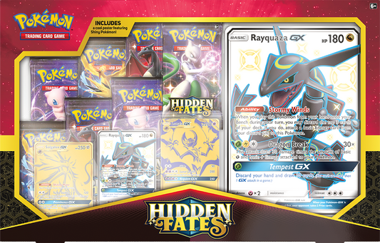 Pokemon TCG: Sun & Moon - Hidden Fates Premium Powers Collection Box
