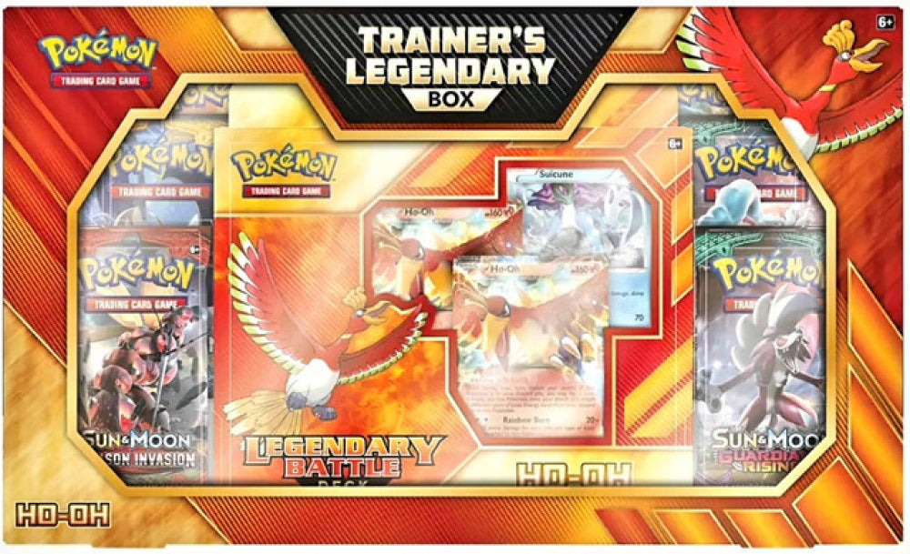 Pokemon TCG: Sun & Moon - Ho-Oh Trainer's Legendary Collection Box