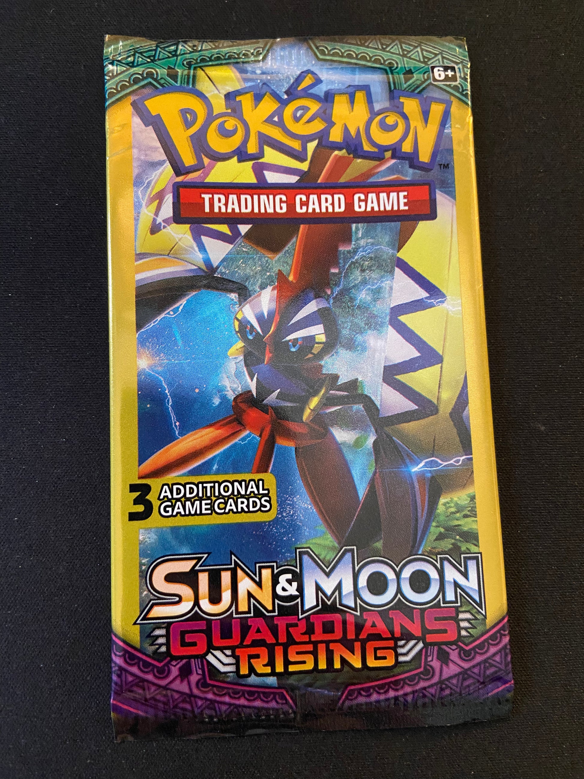 Pokemon TCG: Sun & Moon - Guardians Rising 3 Card Booster Pack Pokemon TCG: Sun & Moon - Guardians Rising 3 Card Booster Pack