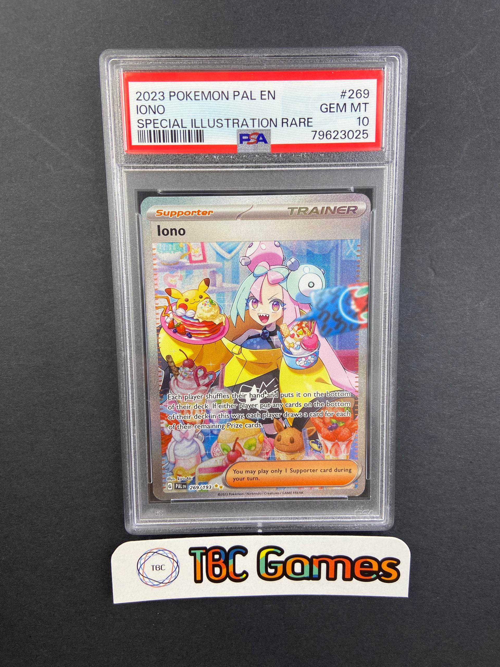 Iono Paldea Evolved 269/193 PSA 10 – TBC Games