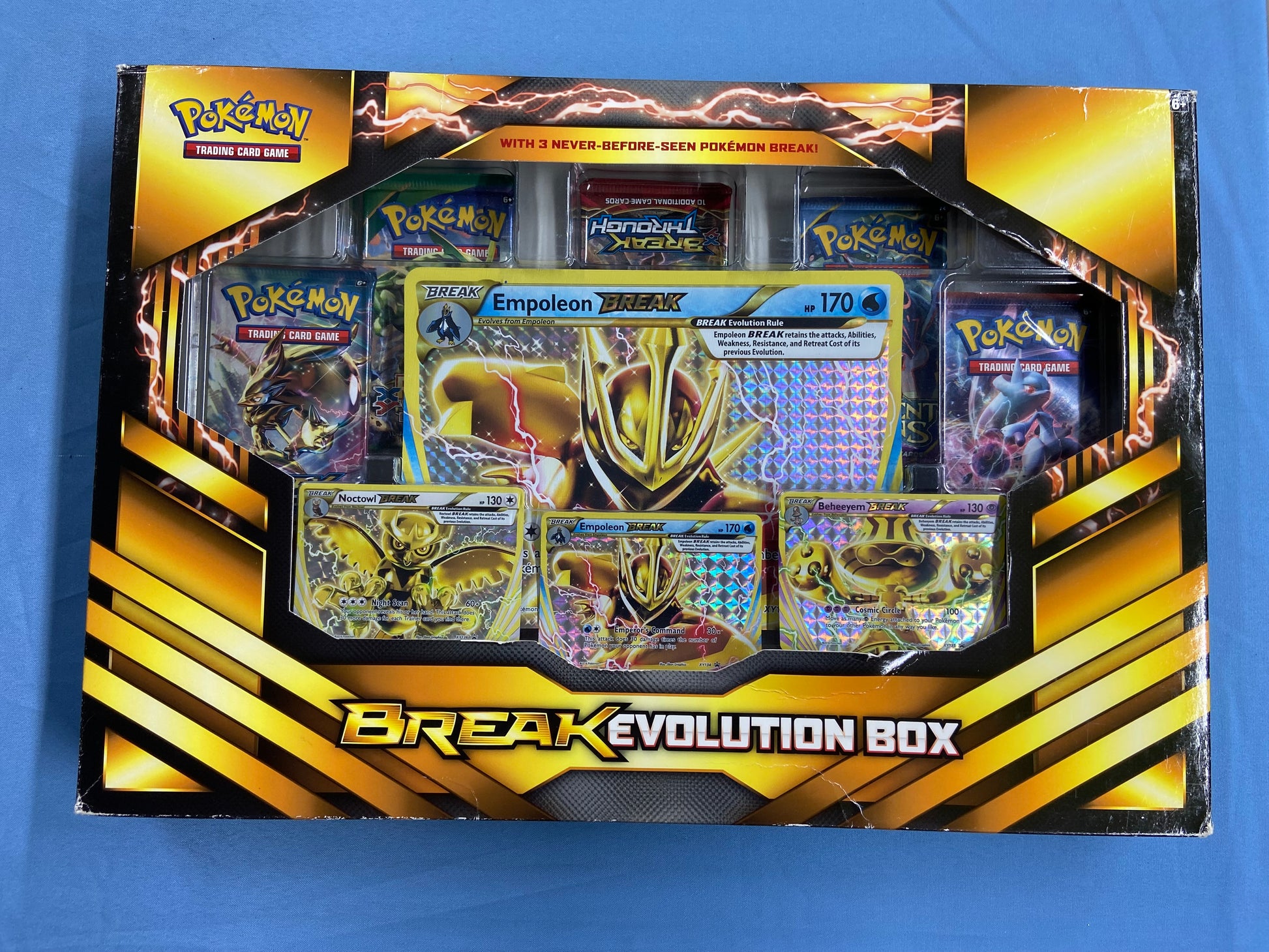 Pokemon TCG: X & Y - BREAK Evolution Collection Box (Empoleon) TBC Games Pokemon TCG: X & Y - BREAK Evolution Collection Box (Empoleon) TBC Games