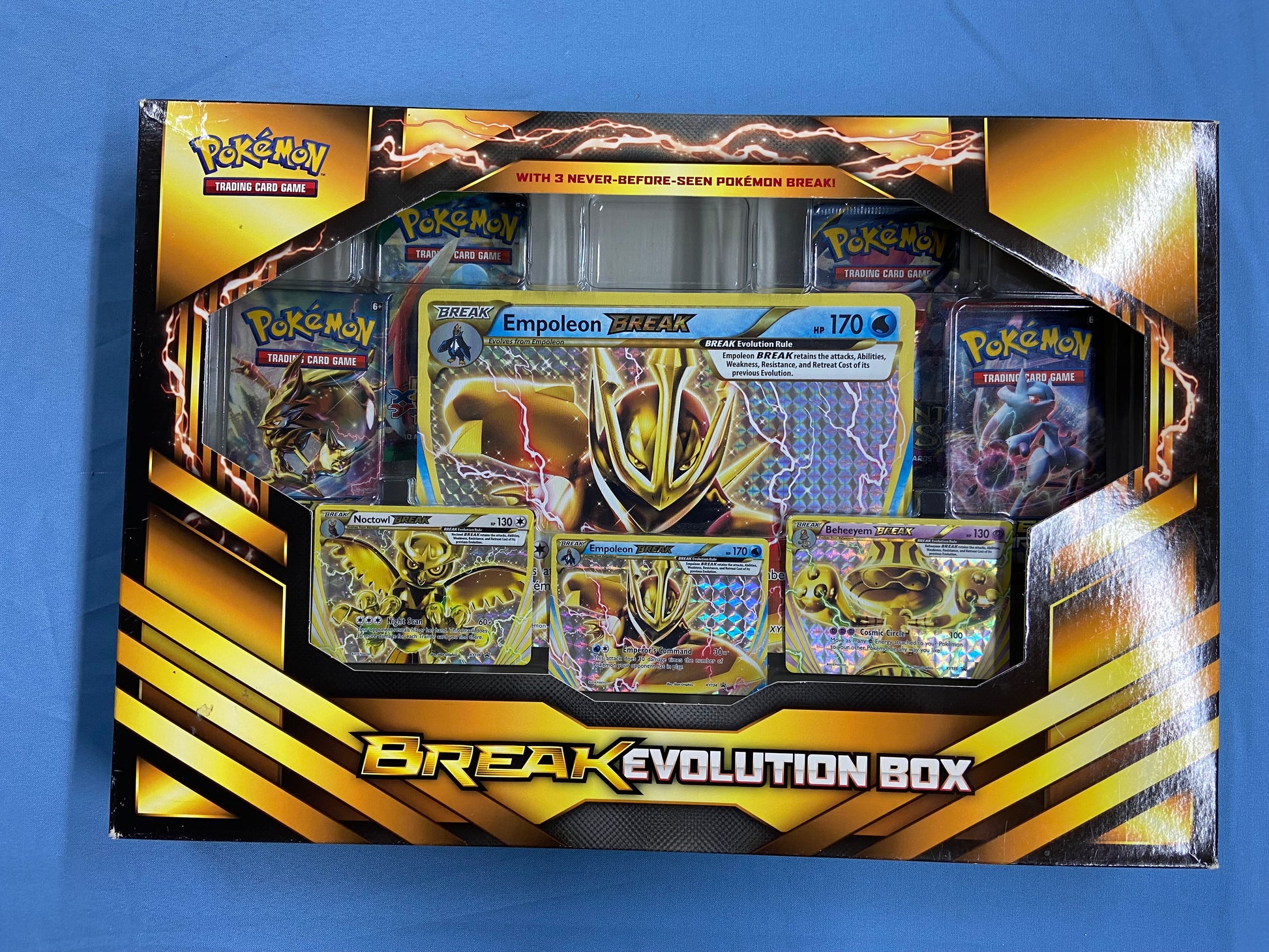 Pokemon TCG: X & Y - BREAK Evolution Collection Box (Empoleon) TBC Games Pokemon TCG: X & Y - BREAK Evolution Collection Box (Empoleon) TBC Games