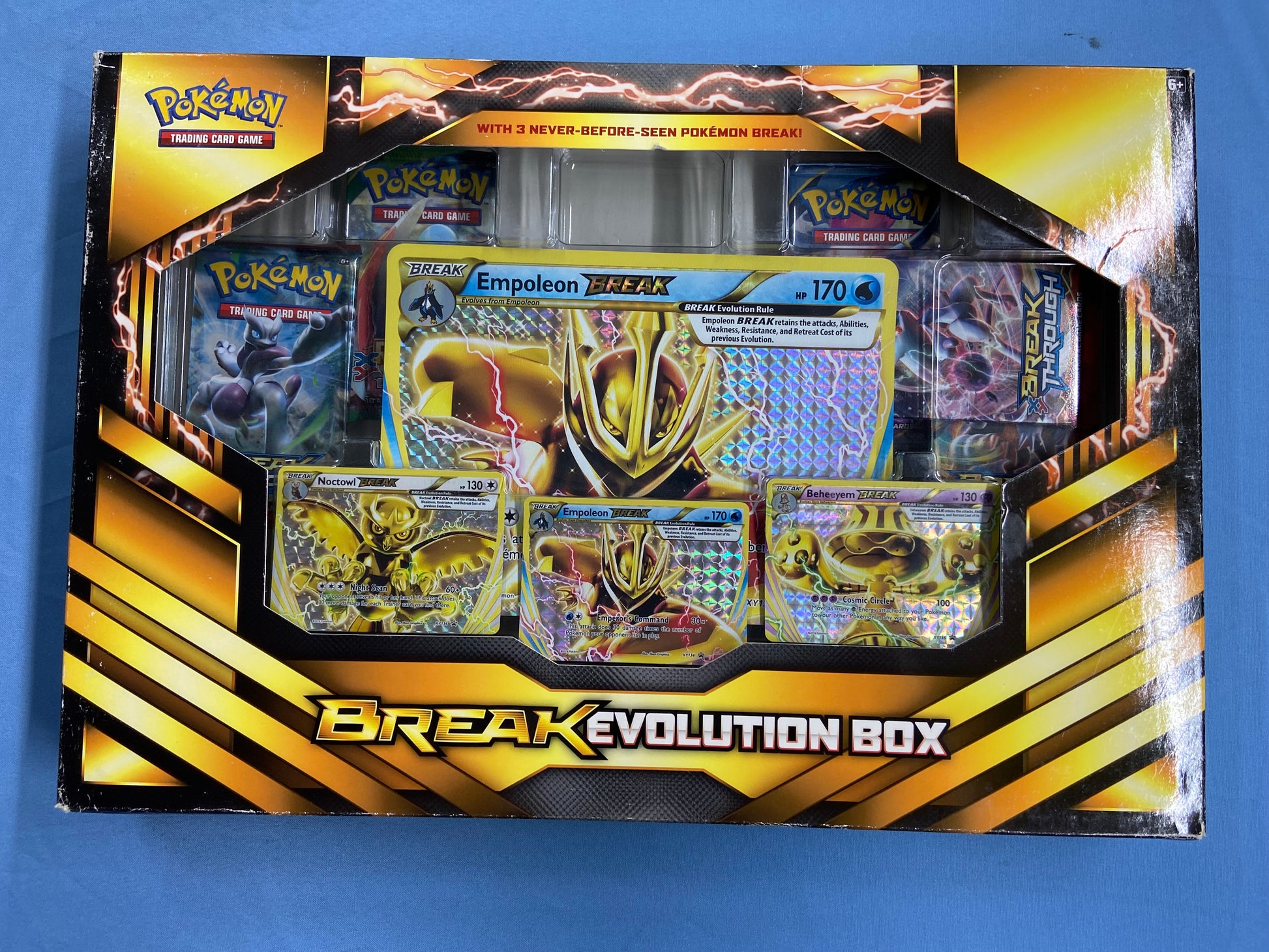 Pokemon TCG: X & Y - BREAK Evolution Collection Box (Empoleon) TBC Games Pokemon TCG: X & Y - BREAK Evolution Collection Box (Empoleon) TBC Games