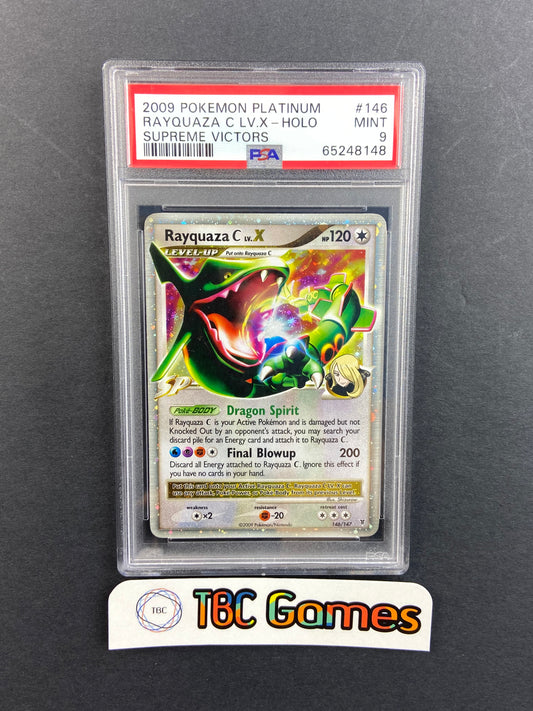 Rayquaza Lv. X Supreme Victors 146/147 PSA 9