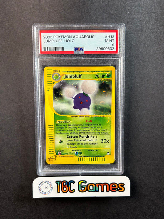 Jumpluff Aquapolis Holo H13/H32 PSA 9