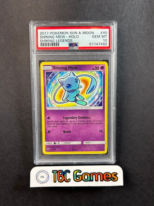 Shining Mew Shining Legends 40/73 PSA 10