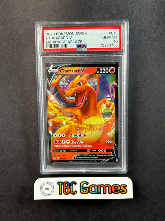 Charizard V Darkness Ablaze 019/189 PSA 10