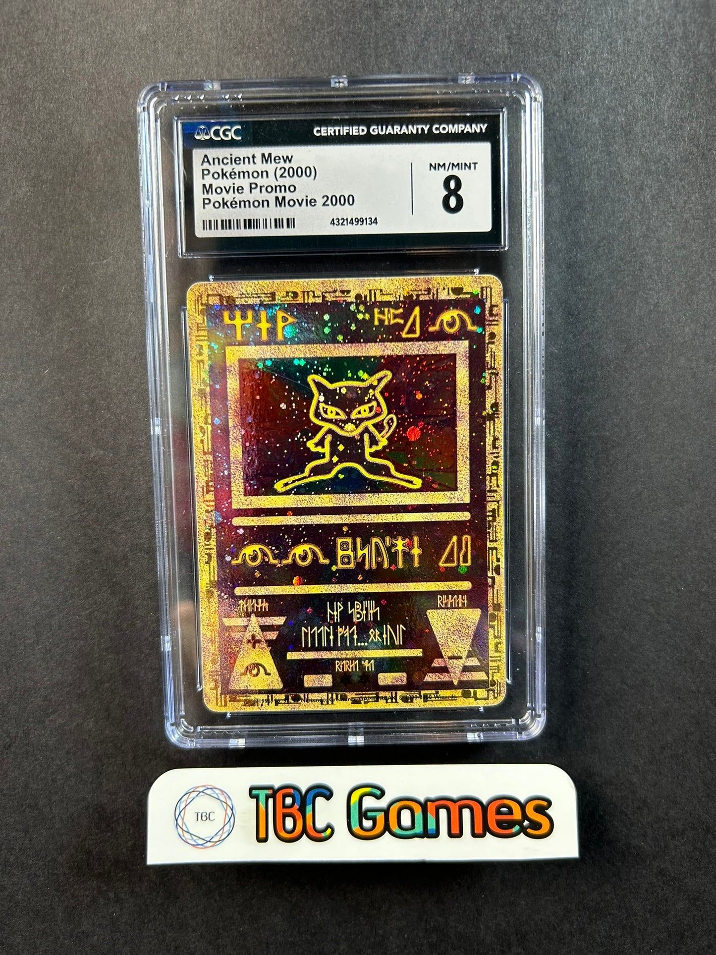 Ancient Mew Movie Promo CGC 8