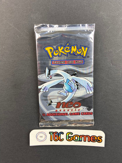 Pokemon TCG: Neo Genesis 1st Edition Booster Pack (Lugia) TBC Games Pokemon TCG: Neo Genesis 1st Edition Booster Pack (Lugia) TBC Games
