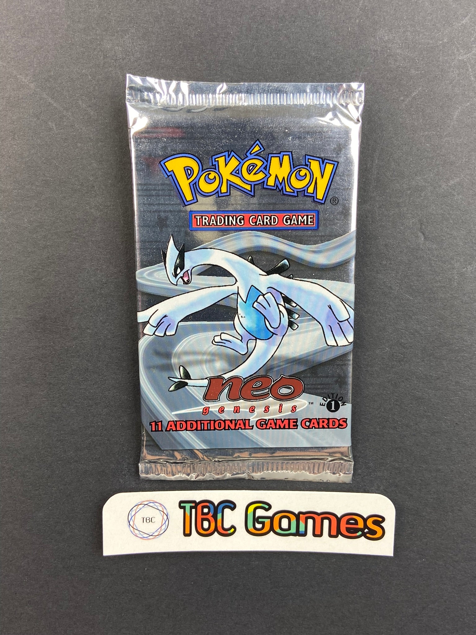 Pokemon TCG: Neo Genesis 1st Edition Booster Pack (Lugia) TBC Games Pokemon TCG: Neo Genesis 1st Edition Booster Pack (Lugia) TBC Games