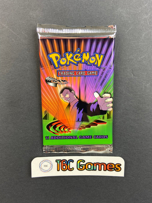 Pokemon TCG: Gym Challenge Unlimited Booster Pack (Giovanni)