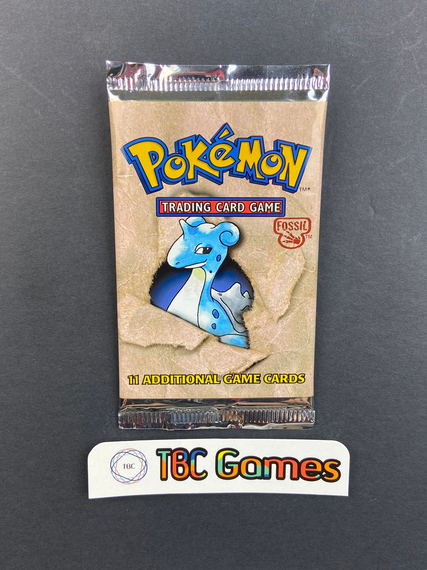 Pokemon TCG: Fossil Unlimited Booster Pack (Lapras)