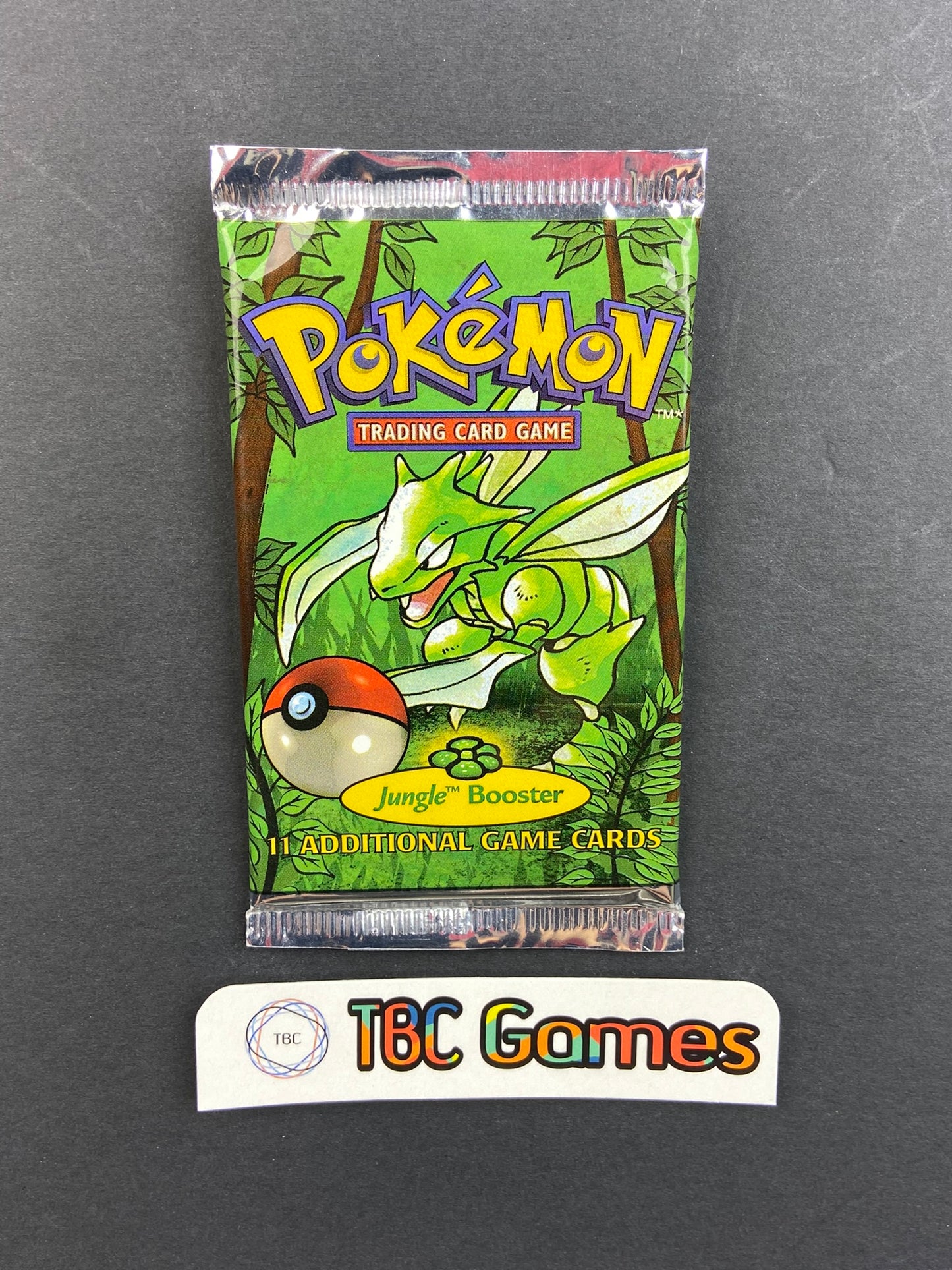 Pokemon TCG: Jungle Unlimited Booster Pack (Scyther)