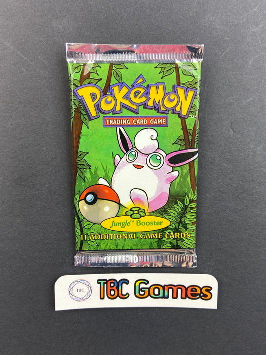 Pokemon TCG: Jungle Unlimited Booster Pack (Wigglytuff)
