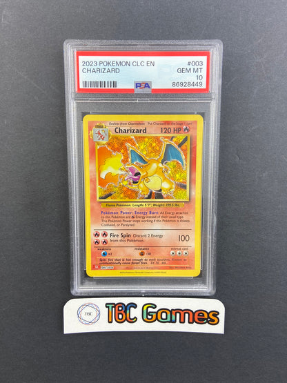 2023 pokemon clc-trading card game classic charizard 003/034 CLC Trading Deck Gem Mint CGC 10 eBay Auction Item 186922862222 TCG