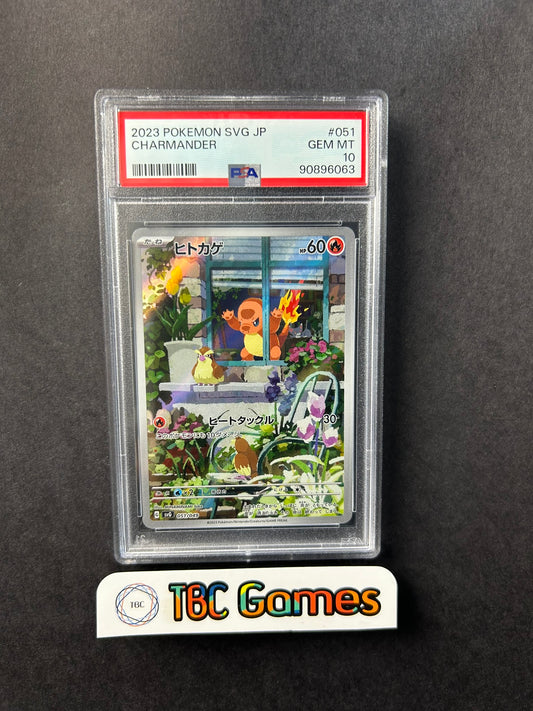 Charmander svG 051/049 Japanese PSA 10