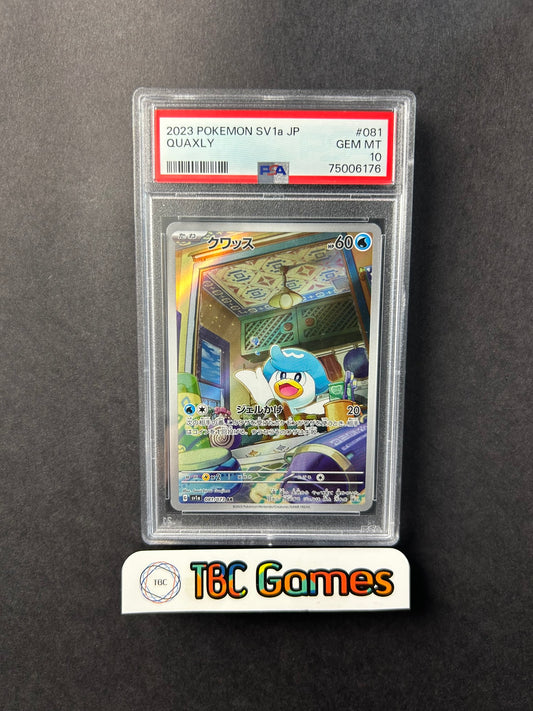 Quaxly sv1a 081/073 Japanese PSA 10