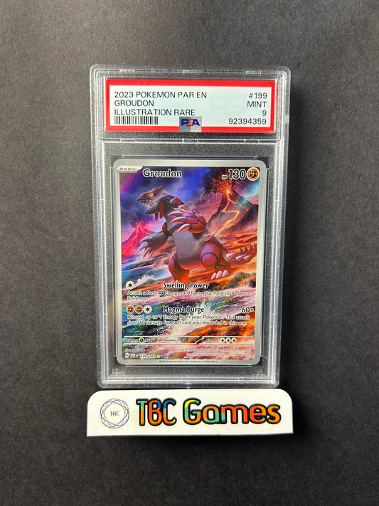 Groudon Paradox Rift PAR 199/182 PSA 9