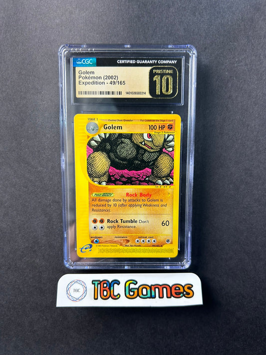 Golem Expedition 49/165 Pristine CGC 10