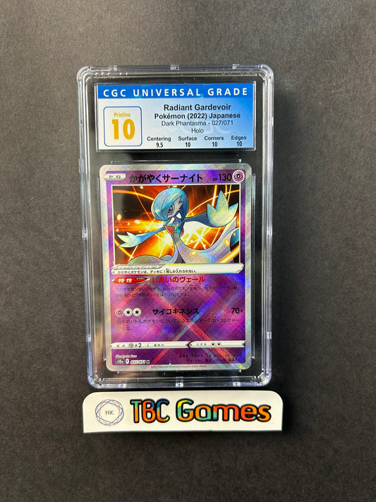 Radiant Gardevoir Dark Phantasma s10a 027/071 Japanese CGC 10